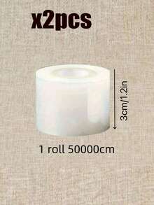 4 لفات من الفيلم المطاطي لتغليف الزجاجات، بدون حاجة للتسخين، سهل الاستخدام، مواد تغليف الزجاجات، مناسب لتغليف الزجاجات والحاويات - متعدد الألوان - مشاهدة 10