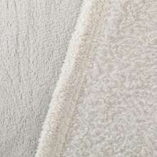 Tramas+ Jogo de lençóis de lã coral cinza pérola para camas de 90, 135, 150 e 180 cm - Macio e quente para o inverno, ideal para dormir com conforto e estilo - Design multicolorido para embelezar seu quarto - Material hipoalergênico, perfeito para peles sensíveis - Adiciona estilo e funcionalidade com resistência e durabilidade. - CINZA PÉROLA - Ver 7