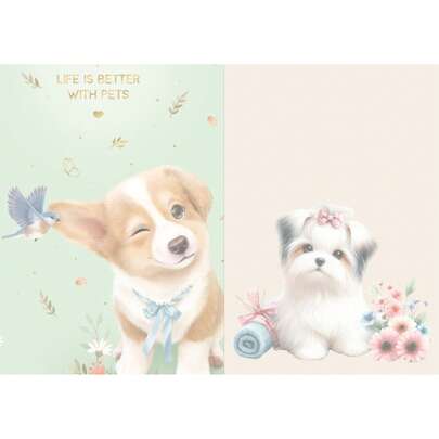 Papel de Carta Capivara fofo retrô vintage 10 folhas papel para carta colecionar fofo papelaria fofa presente natal