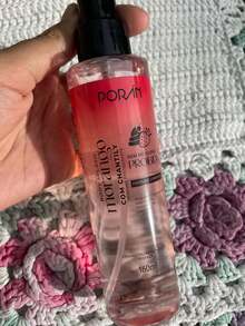 Body Splash Morango com Chantily Proibida 160ml - Porán - Fragrância Doce e Suave