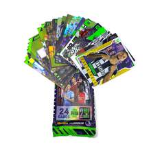 Panini 2025 英超顶级经典零售单包 8 张卡/超值包 26 张卡，足球迷必备大容量卡套，内含众多精美球员卡 - 彩色 - 查看 4