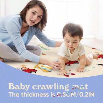 婴儿爬行垫、客厅卧室游戏垫、婴幼儿活动地毯、无异味地垫