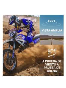 Goglesss Motocross, Moto Gotcha Ciclismo Bici Montaña Gafas De Esquí Tacticos Anti Niebla - Amarillo - Ver 5