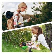 Gardening Sleeves Farm Sun Protection Arm Cooling Sleeves Thorn Proof Garden For Women Men With Thumb Hole,PinkRoseandBird - PinkRoseandBird - 查看 7