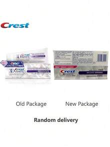Crest 3D White Original Toothpaste Anticavity Complex Toothpaste Sensitivity Care Activated Charcoal Advanced Teeth Whitening
