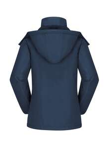 CAMEL CROWN 女士滑雪夹克冬季雪地外套保暖羊毛山地防水女式夹克单板滑雪夹克