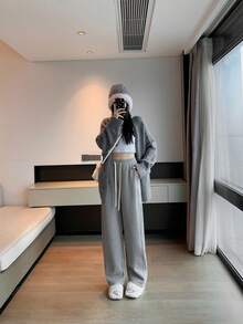 Women Pants - Apricot - View 8