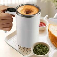 Vaso mezclador automático inteligente con pantalla digital (380 ml) - Blanco - Ver 3