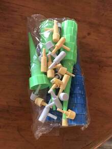 20pcs Automatic Flower Watering Device - Drippers With Self-Spraying Nozzle, Adjustable Plant Watering, Slow Release Control Valve Switch For Outdoor And Vacation Plant Watering, Random Color - Multicolor - View 12