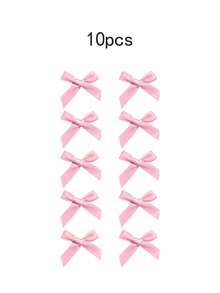 1 pieza/10 piezas Clips de pelo con lazo de cinta colorida para mujeres, accesorios de pelo dulces para niñas con pinzas de seda pequeñas, elegantes, princesa, ballet, Y2K, hadas, decorativos, scrunchies, mini clips, ornamentos para el cabello, adecuados para uso diario, lindos, 3 colores, regalo para el Día de San Valentín, pinzas de pelo, pasadores de pelo, cosas de la escuela, universidad, atuendo de invierno para mujeres, lazos, lindos