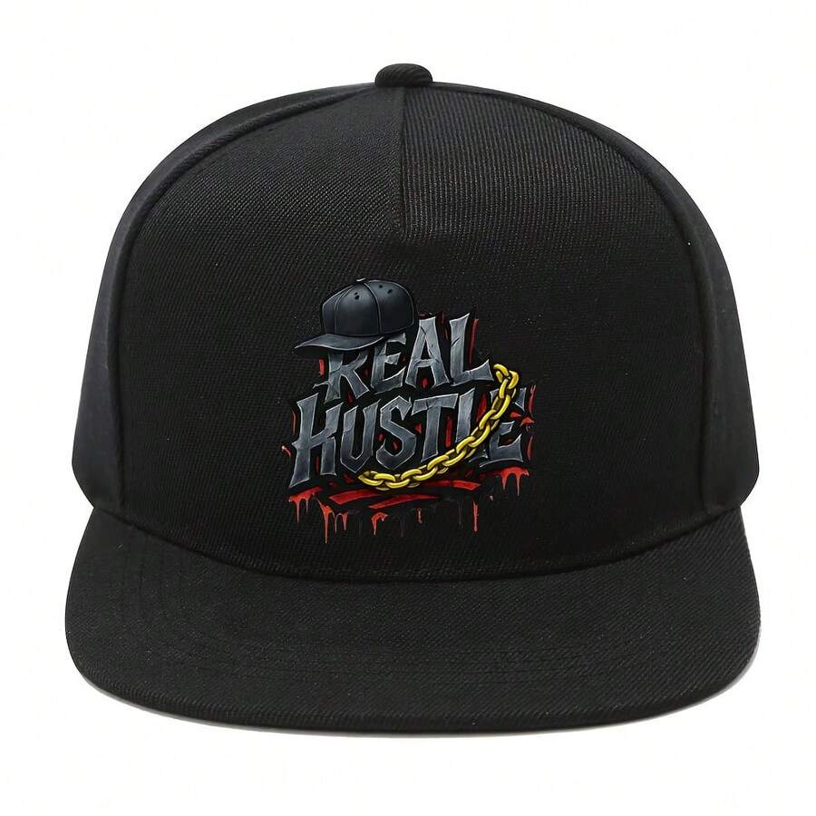 Men Baseball Cap - Black - View 1