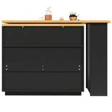 Slide Out Organizer - Black + MDF - View 8