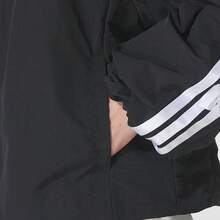 Adidas [Women's Sports Suit] DANCE WB 1 Running Casual Woven Jacket + DANCE KNIT PANT Single-Layer Straight-Leg Pants, Everyday Training Loose Fit Suit KT5003+KE5802 - Black - View 5