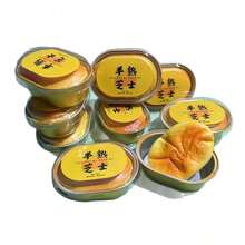 慢回弹奶油芝士蛋糕挤压玩具，柔软粘手，创意减压小礼物，送给亲朋好友 - 彩色 - 查看 6