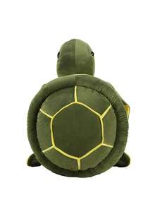 大眼海龟毛绒玩具，海龟填充抱枕，柔软舒适，是送给动物爱好者的可爱圣诞伙伴，也是节日装饰、派对场合的理想礼物，适合送给家人、朋友、 ... - 彩色 - 查看 5