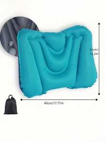 充气腰枕，适用于飞机旅行、汽车出行、便携式气垫旅行枕、火车办公椅等，旅行必备，手动气泵设计，仅限手洗，四季皆宜，舒适面料，轻便易携，可折叠，适用于露营、办公桌、背包旅行、徒步旅行、上学、度假、假日、颈枕、午睡枕等。 - 彩色 - 查看 8