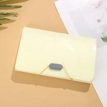 1pc Colorful Accordion Folder With Multi-Layer Classifications & Tags For A6 Size Bills & Documents, Multi-Functional Wallet,Back To School,School Supplies - Multicolor - View 12