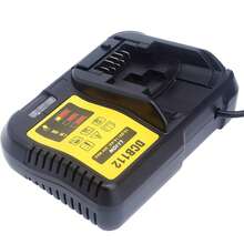 适用于得伟 (DeWalt) 12V/20V 电池充电器的 DCB112 替换充电器，兼容得伟 (DeWalt) 12V/20V Max 电池 DCB200、DCB203、DCB125 和 DCB107。 - 黑色 - 查看 9