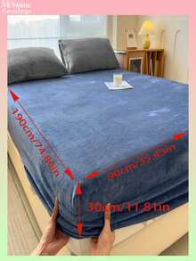 Lençol de veludo cristal de cor sólida (1 peça), roupa de cama, protetor de colchão, capa de cama, roupa de cama confortável e quente para o lar, protetor de colchão antipilling, macio e agradável ao toque, disponível em várias cores para meninos, meninas, dormitórios estudantis, decoração simples e moderna para casa, roupa de cama macia e confortável para o quarto, capa de colchão moderna, protetor de colchão completo, lavável à máquina, roupa de cama para a volta às aulas. - Multicolorido - Ver 56
