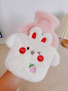 1pc 800ml Plush Hot Water Bag, Warm Belly, Warm Water Bag Cartoon PVC Plush Hand Warmer For Household Carry On Water Filling, Warm Hand Bag, Flushing Water, Warm Hand Bag - Multicolor - View 15