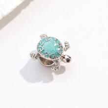 1 Pc Marine Series Pearl Shell & Conch & Turtle & Crab & Octopus & Mermaid & Dolphin & Drifter Bottle Beaded Pendant,Women DIY Bracelets And Necklaces Fine Jewelry Making Gifts Holiday Series Valentine's Day