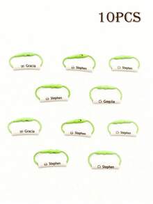 10 Personalized Custom Shoe Name Tags For School To Distinguish Shoes, Clothes, Umbrellas, Water Cups And Other Daily Necessities,Luggage Tag, Personalized Gifts - Style a - View 39