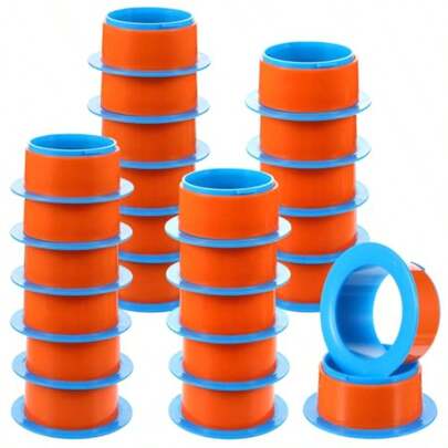 GSYY 24pcs Stretch Wrap Dienser Plastic Hand Saver Shrink Wrap Handle Tective  Film Puller For Mong Stretch Wrap Roll Let Pac Shping Fit 3 Inch Wrap Film Core Blue Green