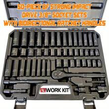 Sockets - 50-piece Black Box 3/8 Socket Set - View 1