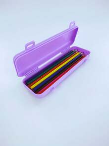 20 School Pencil Cases For Party Favors - Lilac - View 1