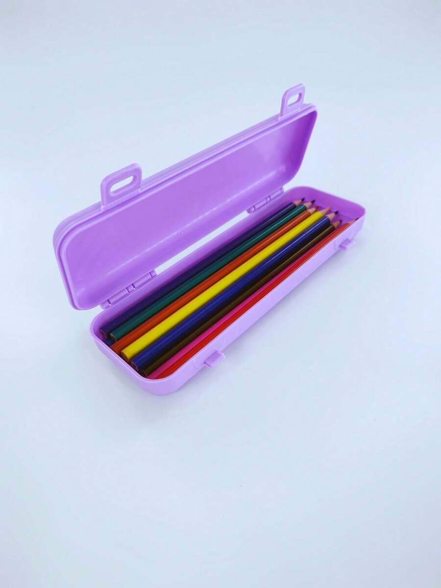 20 School Pencil Cases For Party Favors - Lilac - View 1