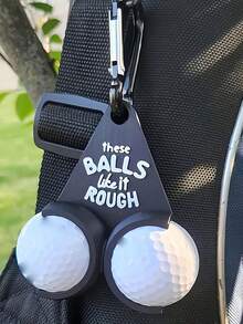 Golf Ball Holder With Clip Creative Golf Ball Stand Funny Golf Ball Storage Rack Excellent Gift For Men And Women Golf Enthusiasts Lovers Golf Training Tool Funny Golf Gift Golf Accessories Golf Bag Accessories Golf Stuff - Multicolor - View 8
