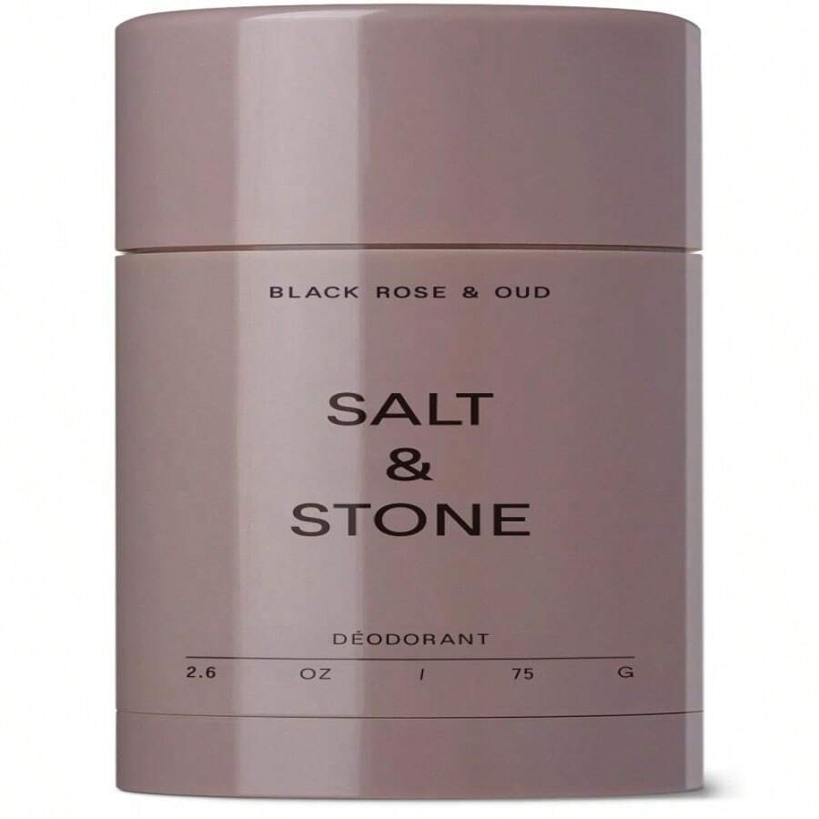 SALT &Amp; STONE Aluminum Free Deodorant | Extra Strength 48 Hour Protection For Women &Amp; Men | Made With Seaweed Extracts, Niacinamide &Amp; Prebiotics (Santal &Amp; Vetiver) - ColorB - 查看 1