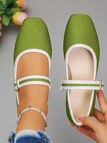 Grass Green Fine-grained Fabric