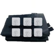 可折叠宠物安全门，适用于猫狗 - 无需钻孔安装，带挂钩，高度可调节，坚固的网状屏障，便携轻巧，适用于家庭、楼梯和门口，室内/室外宠物围栏，加固挂钩，是猫狗主人的理想之选。