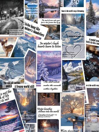 50 Stücke Winter Robbe Aufkleber Dekoration Handbuch Laptop Handy Hülle Gepäck Gitarre Aufkleber