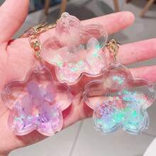 Eternal Flower Keychain Pendant, Cute Glow-In-The-Dark Keychain Pendant, Suitable For Holidays, Great Gift For Friends - Multicolor - View 5