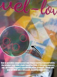 Bolsa de playa transparente personalizada grande de PVC, bolso de viaje impermeable y a prueba de arena con impresión láser, bolsa aprobada para estadios para mujeres - Multicolor - Ver 9