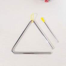 Triangular Music Instrument, Percussion Triangle With Striker, Musical Triangle For Music Learning, Triangle Instrument, Orff Percussion Instrument, Music Teacher Triangle Educational Tool - Multicolor - View 16