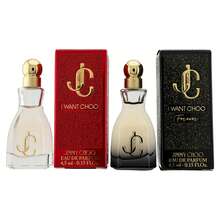 I Want Choo EDP & I Want Choo Forever Perfume For Women By Jimmy Choo ( 2 PCS EDP Perfumes 0.15oz/4.5ml*2) - 花卉印花 - 查看 4