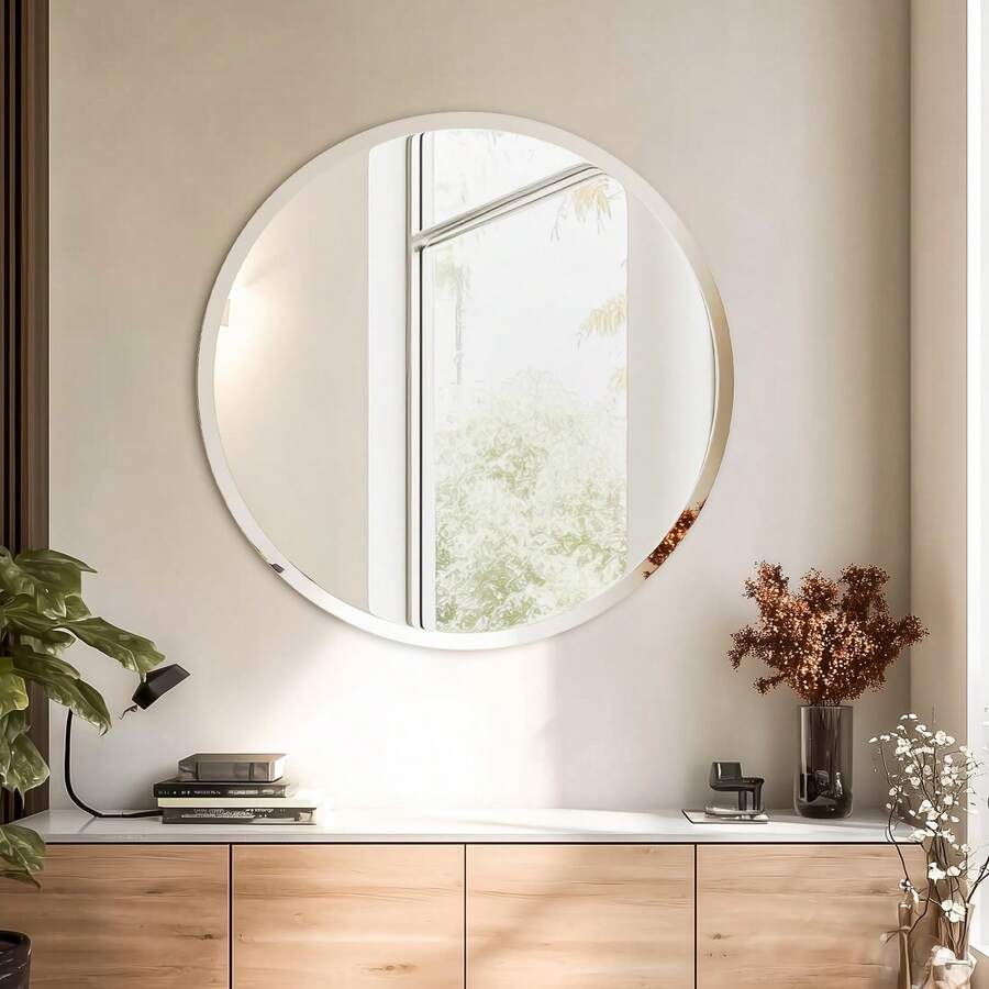 UNHO Wall Mounted Mirrors - Silver - View 1