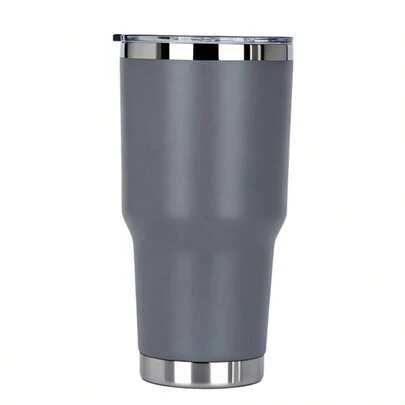 1 taza de viaje de acero inoxidable de 20 oz, termo aislado con vacío,   sin carga - Ideal para bebidas frías y calientes, regalo perfecto para Navidad y Halloween, taza de viaje para café
