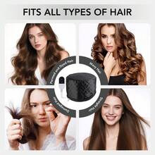 Hailicare Hair Steamer Cap Electric Hair Heating Cap Home Use Thermal Treatment Hair Hat Heat Cap For Deep Conditioning 10-Level Heats Up Quickly Hair Care SPA Cap Nourishing Hair Styling Care For Women 3 Time Settings - Black - View 3