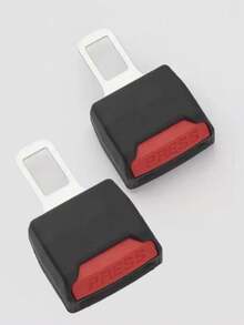 2pcs Car Seat Belt Clip Buckle, Universal Belt Extender Clip Cover, Thick Shoulder Protection Extender