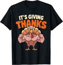 Turkey T Turkey Black 180G 100% Cotton Men Basic Unisex Shirt Graphic Tshirts Casual Unisex Shirt Crewneck Tshirts - 黑色 - 查看 1