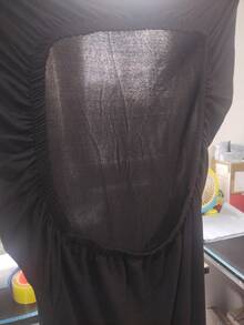 1PC Spandex Fabric Office Chair Cover Solid Color Elastic Computer Chair Covers Stretch Armchair Slipcover For Living Room Study Gaming Chair - Black - View 6