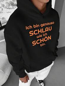 Sweats à capuche pour hommes - Gris - Voir 9