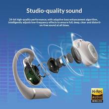 Căști Bluetooth JBL Sense Pro cu clips pentru urechi, căști sport wireless cu urechi deschise, căști pentru alergare