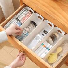 Bộ 10 hộp đựng đồ bằng nhựa - Bộ sắp xếp đồ lót và tất đa chức năng cho gia đình, nhà bếp và tủ quần áo; Ngăn chia ngăn kéo đựng quần áo và phụ kiện, tiết kiệm không gian, trong suốt, bền, có thể xếp chồng lên nhau và dễ dàng lấy đồ trong ngăn kéo, kệ và tủ; Lý tưởng để phân loại quần áo, phụ kiện, tất, đồ lót, đồ dùng thiết yếu hàng ngày, đồ dùng thủ công và đồ dùng văn phòng. - Nhiều màu - Xem 2