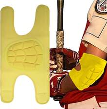 Guardia del Codo de Softball, softbol de Guardia de Codo, Almohadilla Protectora del Codo, Arrazamiento Protector de Brazo Ajustable para Softball de Voleibol, Almohadilla Protectora del - Amarillo - Ver 2