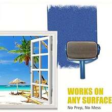 自底漆滚筒刷 - 适用于乳胶漆和墙面漆，可实现光滑均匀的涂层，滚筒刷使用方便。 - 藍色 - 查看 4